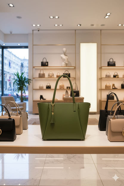 ✨ Momin Collection – Elegant Structured Ladies Handbag