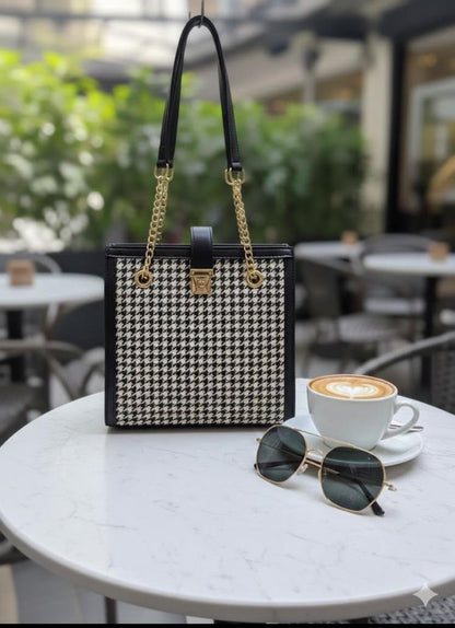 Floral Luxury Chain Shoulder Handbag