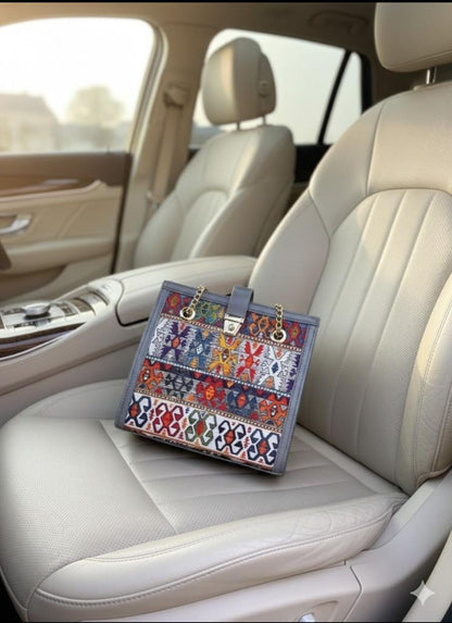 Floral Luxury Chain Shoulder Handbag