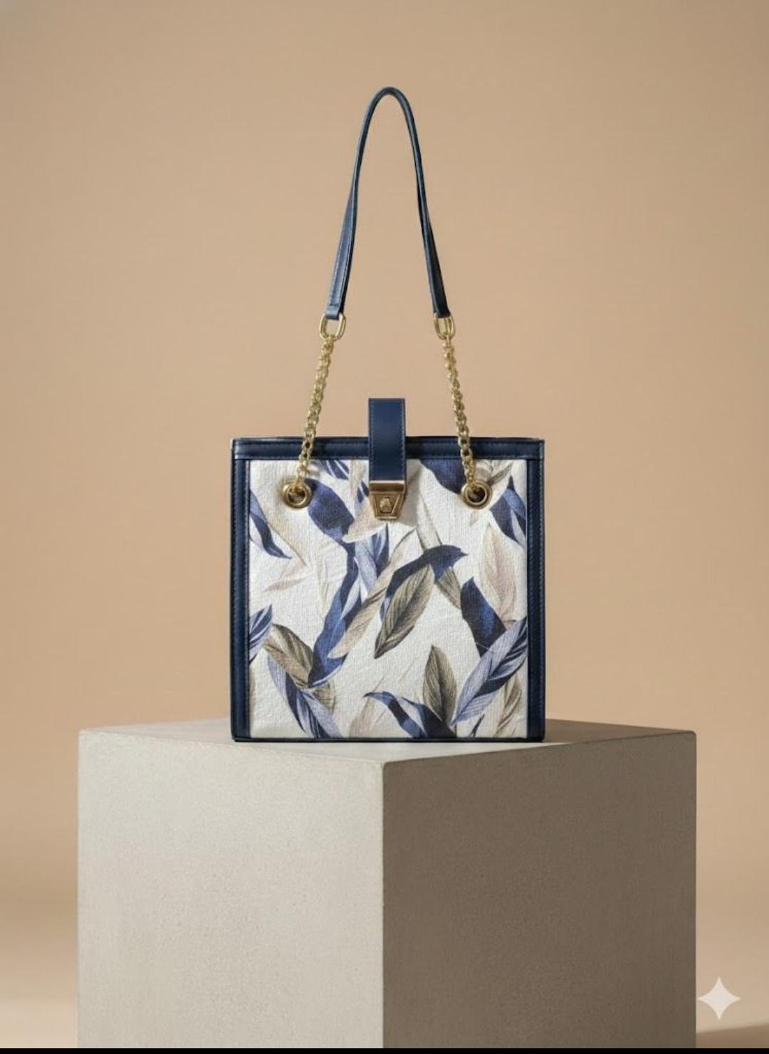 Floral Luxury Chain Shoulder Handbag