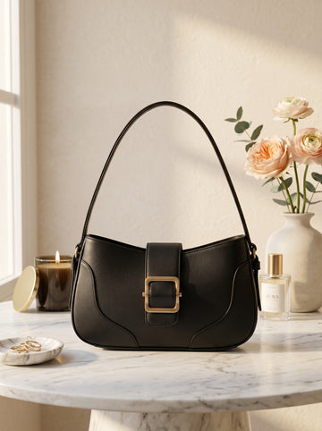 FM12  Shoulder Bag Black
