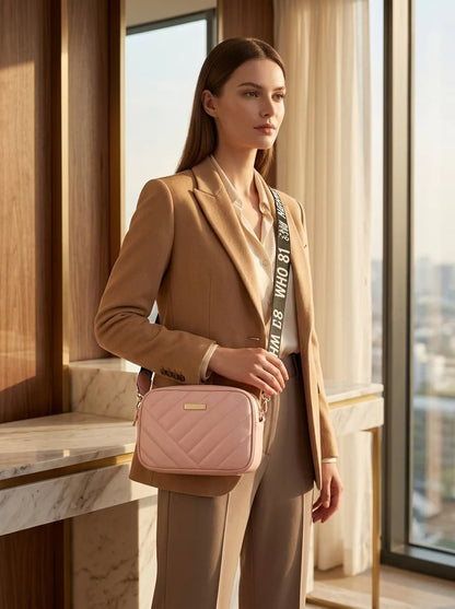 Elorina Luxe Crossbody Bag CAR1 Pink