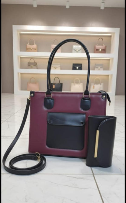 LV Chess 2PC Women Handbag Set